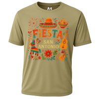 Fiesta Squad San Antonio Texas Cinco De Mayo Lets Fiesta Cooling Performance Crew T-Shirt