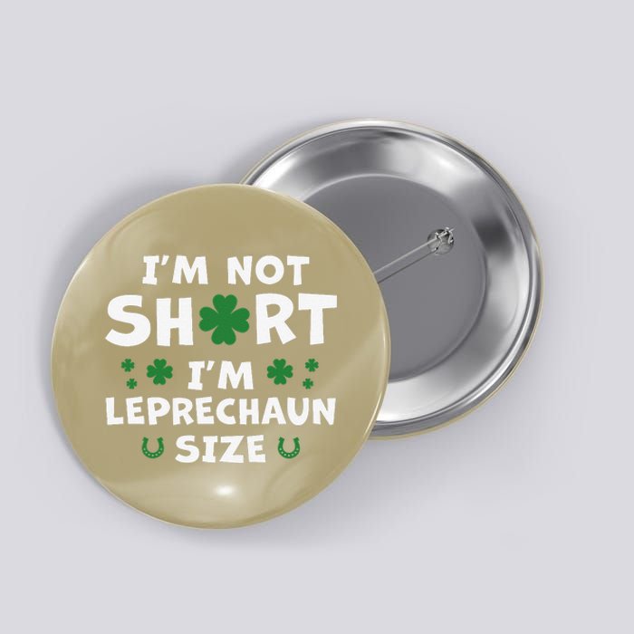 Funny Saint St Patricks Day Apparel Irish Shamrock Ireland Button