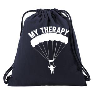 Funny Skydive Sayings, Parachuting Gift, Skydiver Present Drawstring Bag