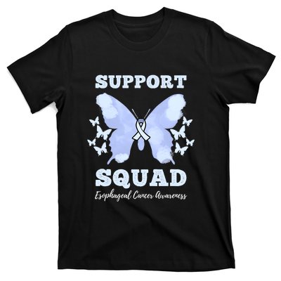 Funny Support Squad Esophageal Cancer Awareness T-Shirt