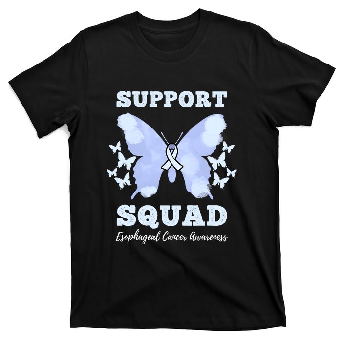 Funny Support Squad Esophageal Cancer Awareness T-Shirt