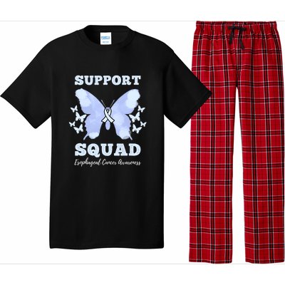 Funny Support Squad Esophageal Cancer Awareness Pajama Set