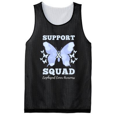 Funny Support Squad Esophageal Cancer Awareness Mesh Reversible Basketball Jersey Tank