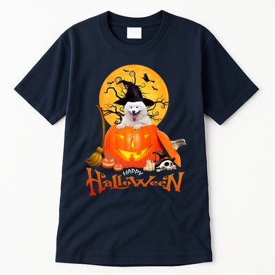 Funny Samoyed Spooky Halloween Tall T-Shirt