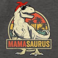 Family Saurus S Store Mamasaurus T Rex Dinosaur Funny Mother's Day Gifts Mom Mommy Unisex Adult Vector Backpack