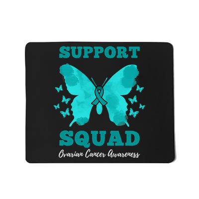 Funny Support Squad Ovarian Cancer Awareness Mousepad