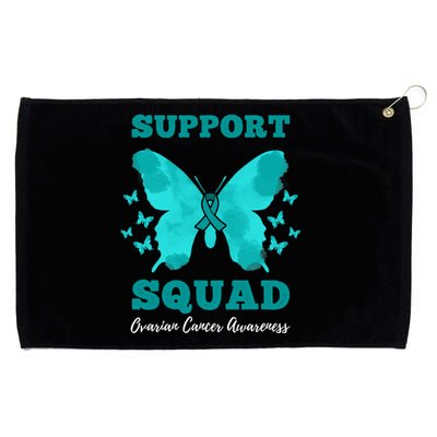 Funny Support Squad Ovarian Cancer Awareness Grommeted Golf Towel