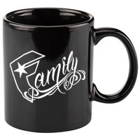 Famous Stars & Straps Family 11oz C Handle Ceramic Mug