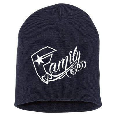 Famous Stars & Straps Family Short Acrylic Beanie