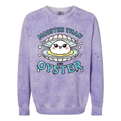 Funny Shucking Shellfish Seafood Colorblast Crewneck Sweatshirt