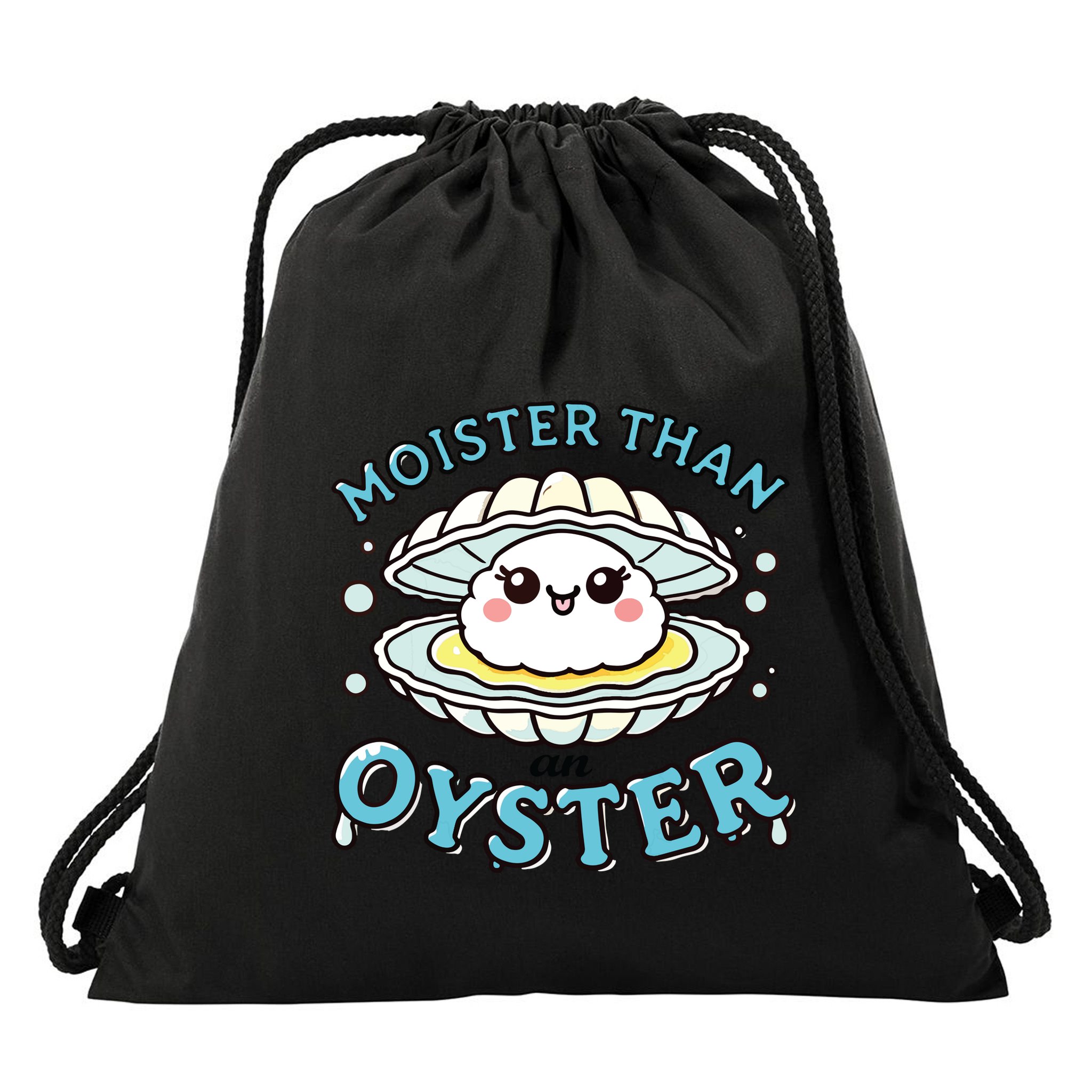 Funny Shucking Shellfish Seafood Drawstring Bag