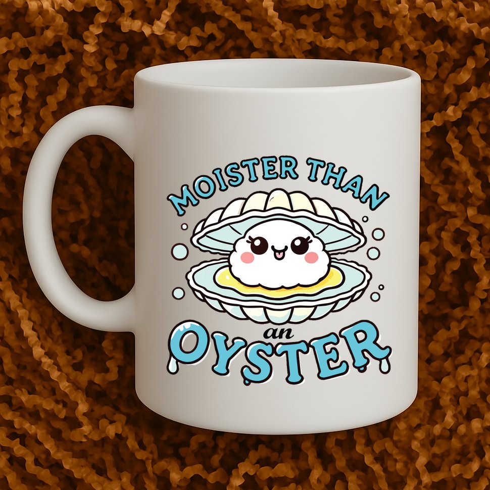 Funny Shucking Shellfish Seafood Mug