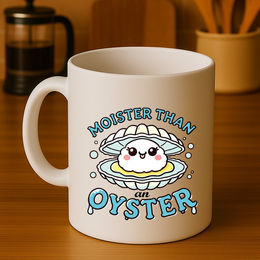 Funny Shucking Shellfish Seafood Mug