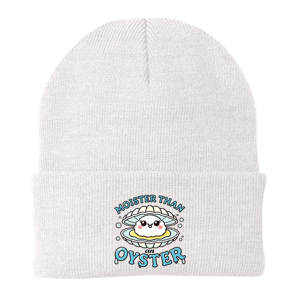 Funny Shucking Shellfish Seafood Beanie