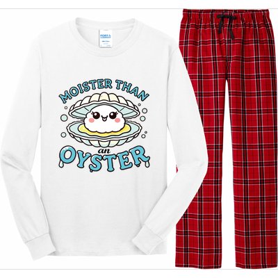 Funny Shucking Shellfish Seafood Long Sleeve Pajama Set