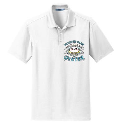 Funny Shucking Shellfish Seafood Dry Zone Grid Polo