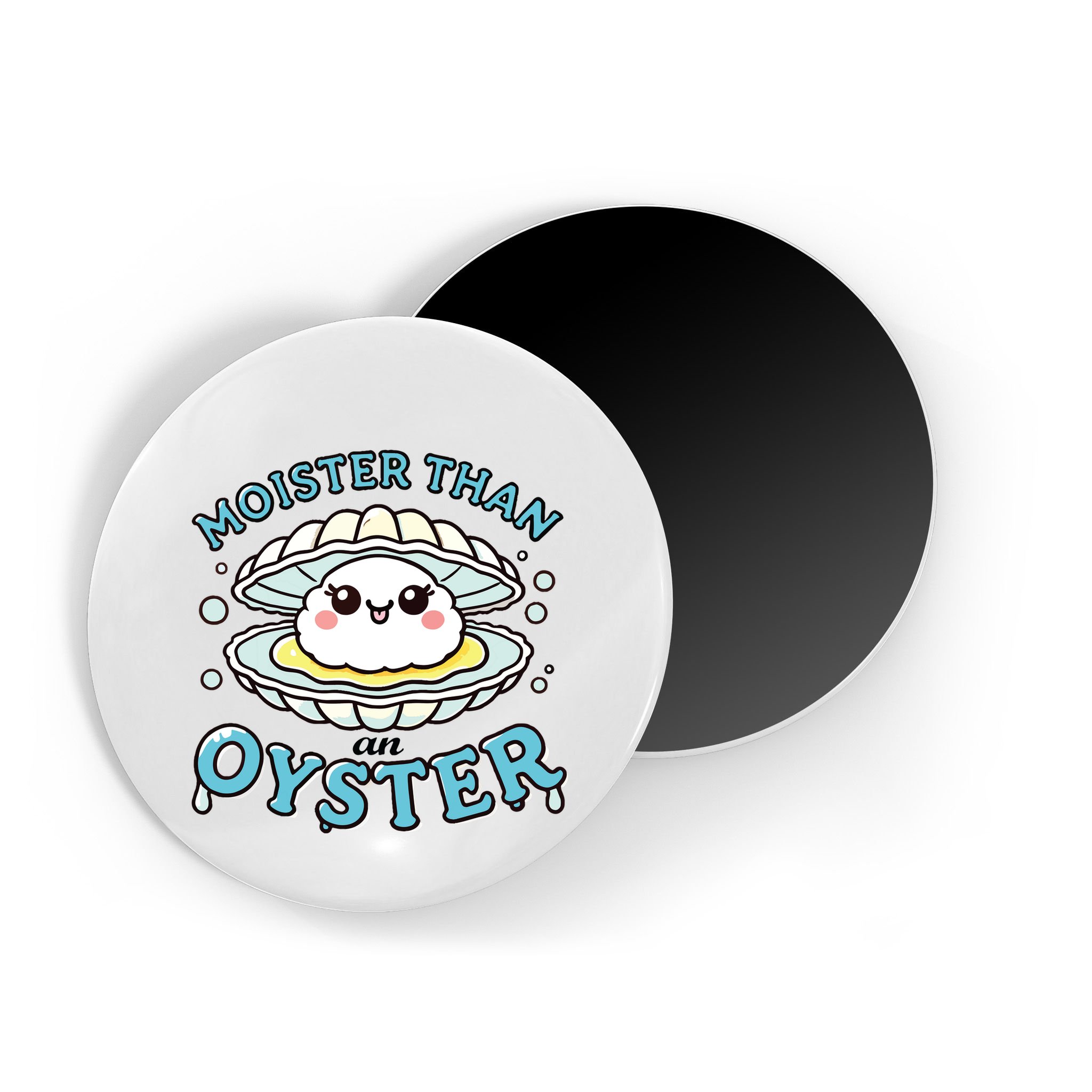 Funny Shucking Shellfish Seafood Magnet