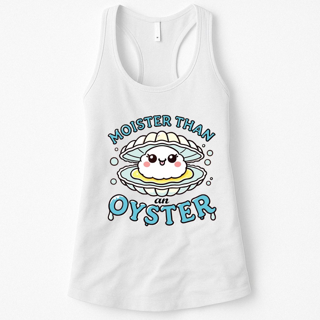 Funny Shucking Shellfish Seafood Womens Tank Top
