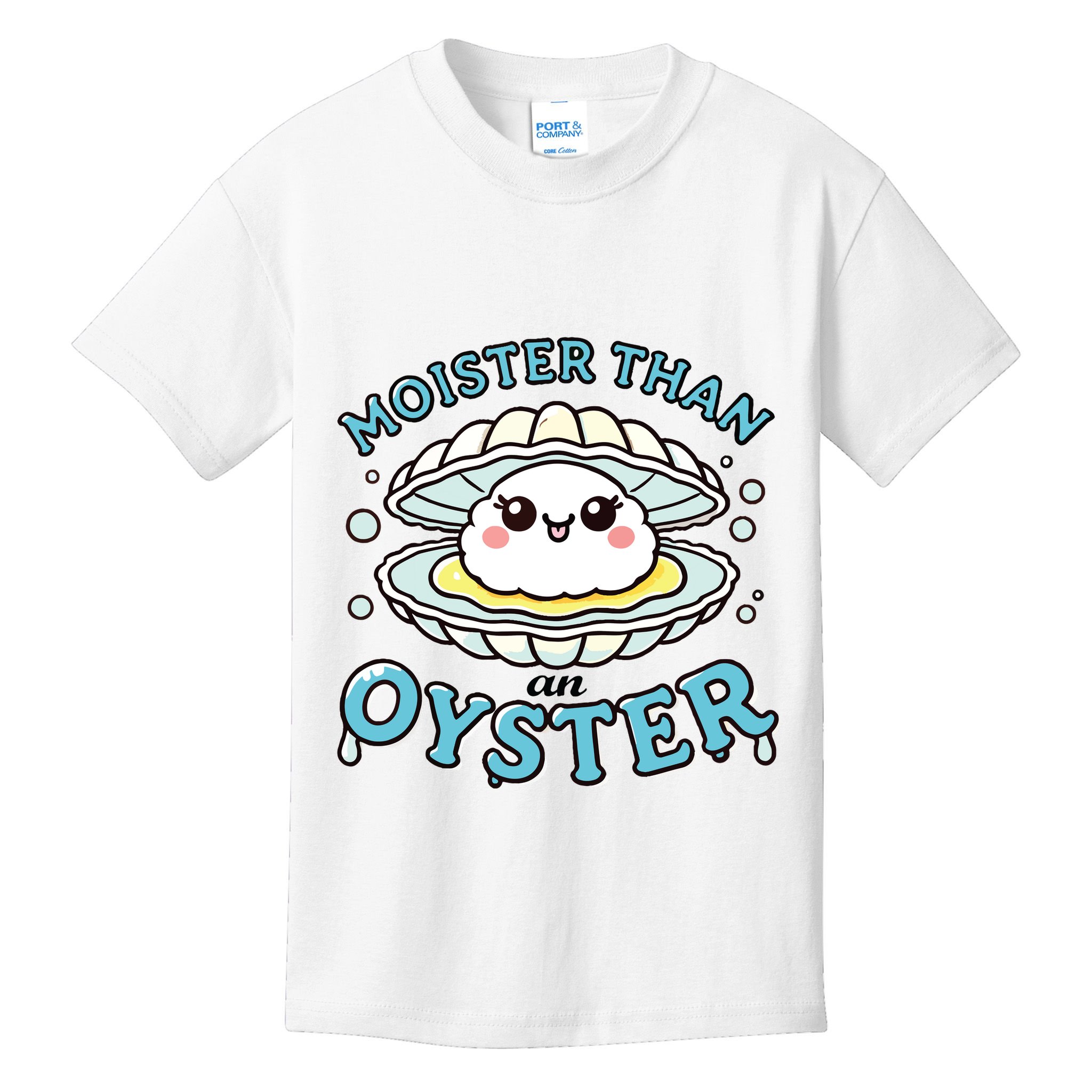 Funny Shucking Shellfish Seafood Kids T-Shirt