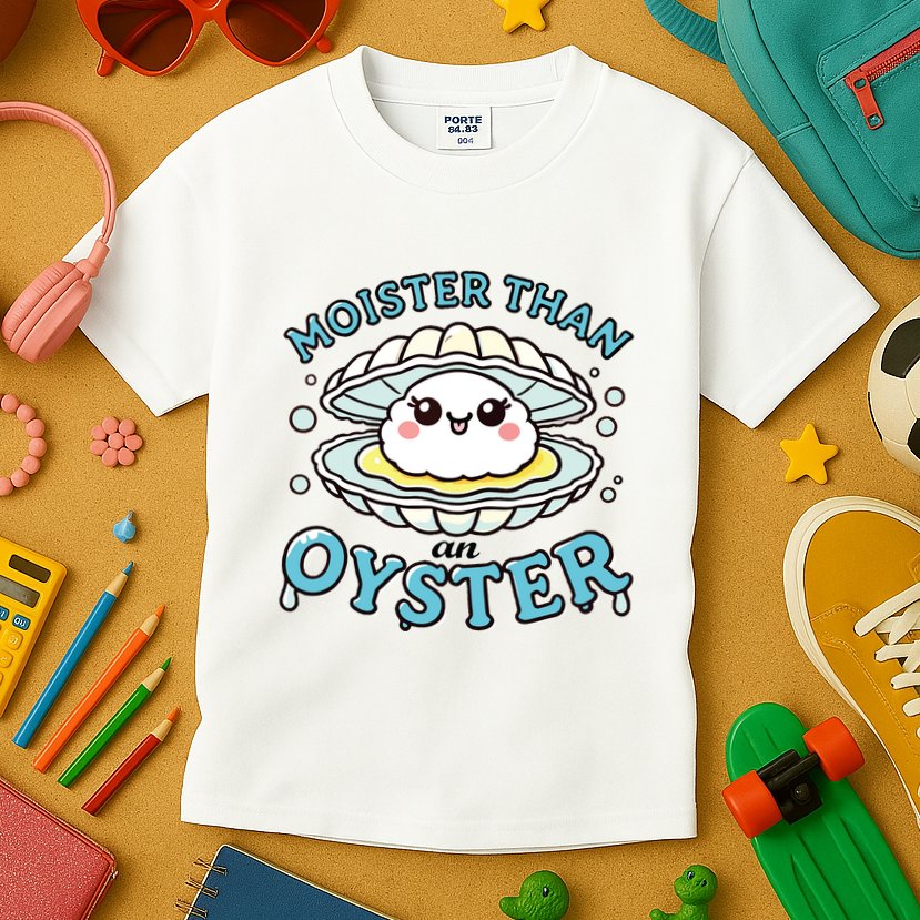 Funny Shucking Shellfish Seafood Kids T-Shirt