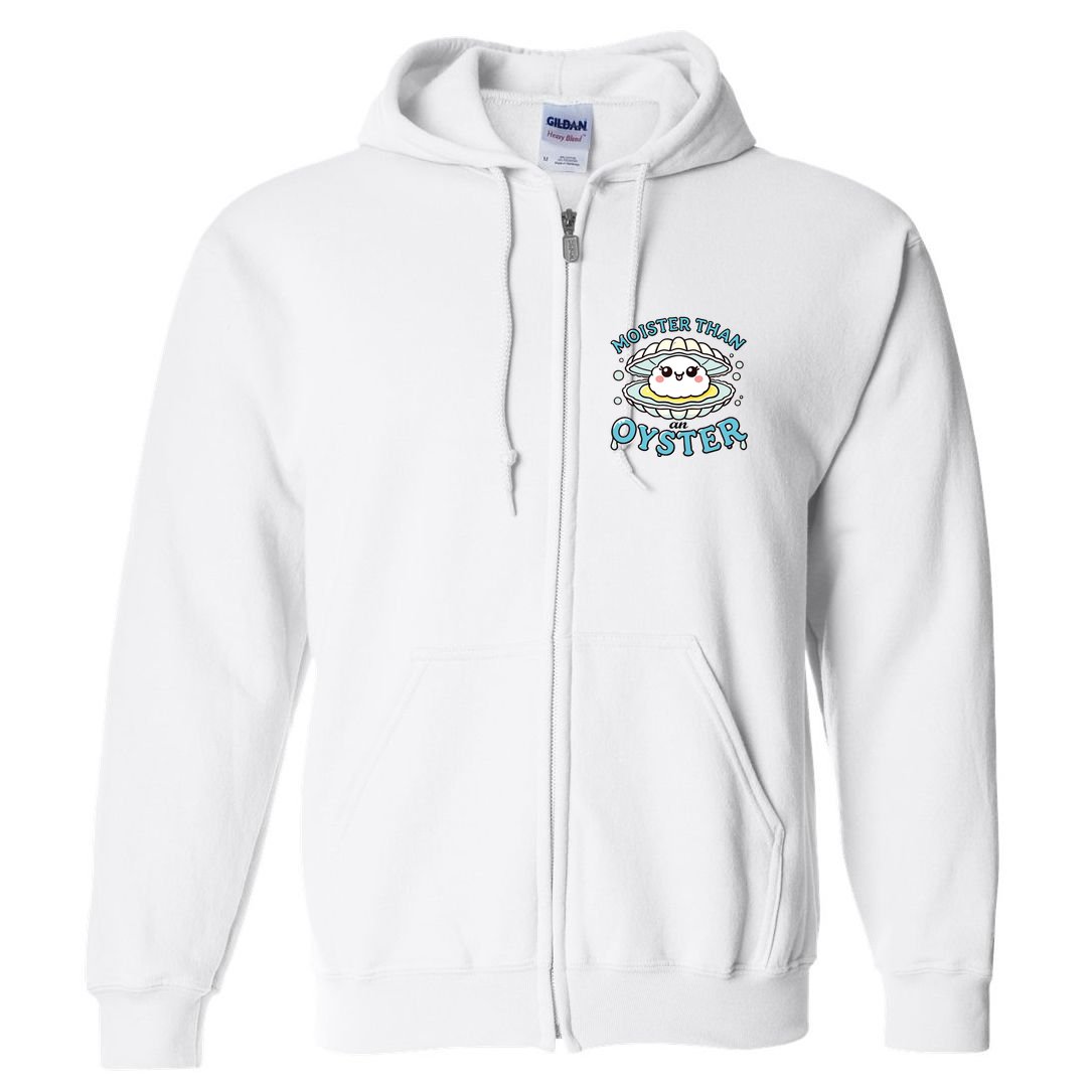Funny Shucking Shellfish Seafood Full Zip Hoodie