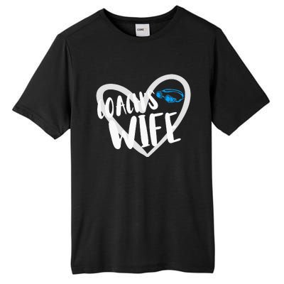 Funny Swimming Swim Team Coach's Wife Tall Fusion ChromaSoft Performance T-Shirt