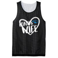 Funny Swimming Swim Team Coach's Wife Mesh Reversible Basketball Jersey Tank