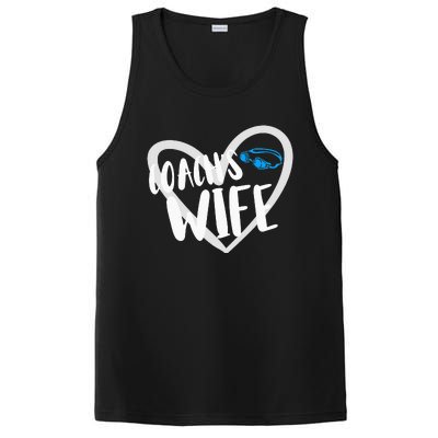 Funny Swimming Swim Team Coach's Wife PosiCharge Competitor Tank