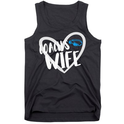 Funny Swimming Swim Team Coach's Wife Tank Top