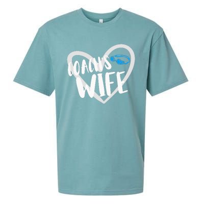 Funny Swimming Swim Team Coach's Wife Sueded Cloud Jersey T-Shirt