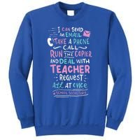 Funny School Secretary Gift Sweatshirt