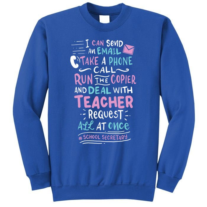 Funny School Secretary Gift Sweatshirt