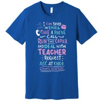 Funny School Secretary Gift Premium T-Shirt