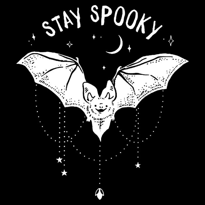Funny Stay Spooky Cute Vampire Bat Halloween 16 in Basic Backpack