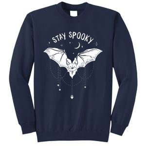 Funny Stay Spooky Cute Vampire Bat Halloween Tall Sweatshirt