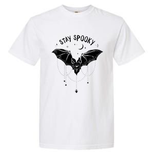 Funny Stay Spooky Cute Vampire Bat Halloween Garment-Dyed Heavyweight T-Shirt