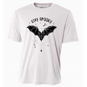 Funny Stay Spooky Cute Vampire Bat Halloween Cooling Performance Crew T-Shirt