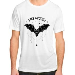 Funny Stay Spooky Cute Vampire Bat Halloween Adult ChromaSoft Performance T-Shirt