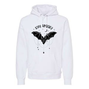 Funny Stay Spooky Cute Vampire Bat Halloween Premium Hoodie