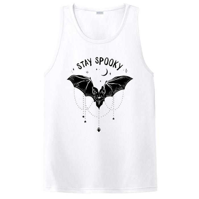 Funny Stay Spooky Cute Vampire Bat Halloween PosiCharge Competitor Tank