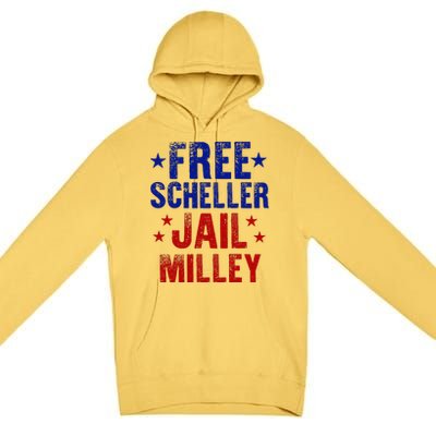 Free Stuart Scheller Jail Milley Premium Pullover Hoodie