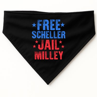 Free Stuart Scheller Jail Milley USA-Made Doggie Bandana