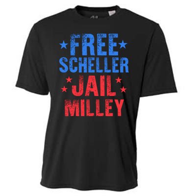 Free Stuart Scheller Jail Milley Cooling Performance Crew T-Shirt