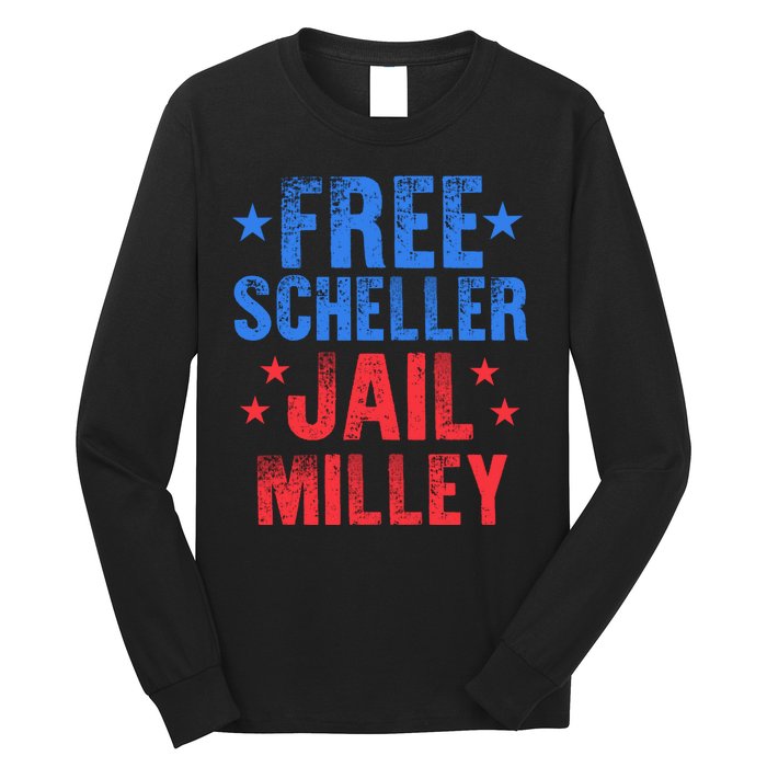 Free Stuart Scheller Jail Milley Long Sleeve Shirt