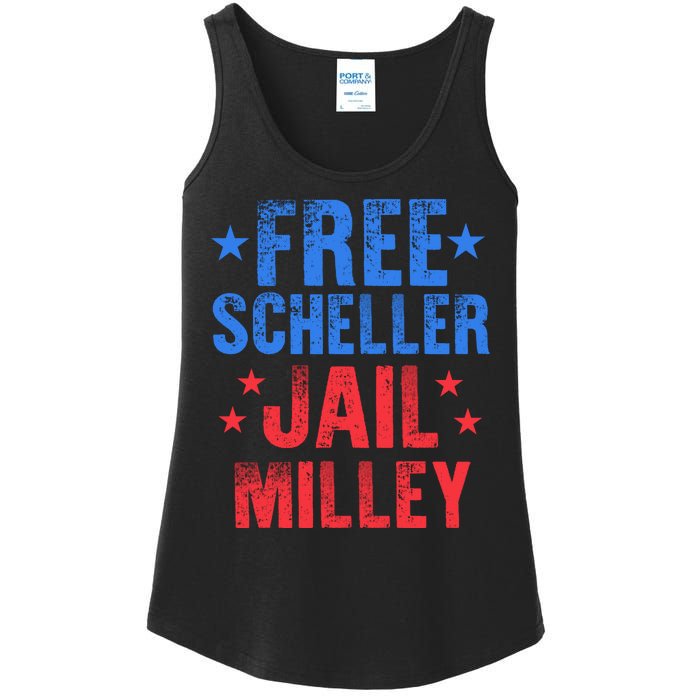 Free Stuart Scheller Jail Milley Ladies Essential Tank