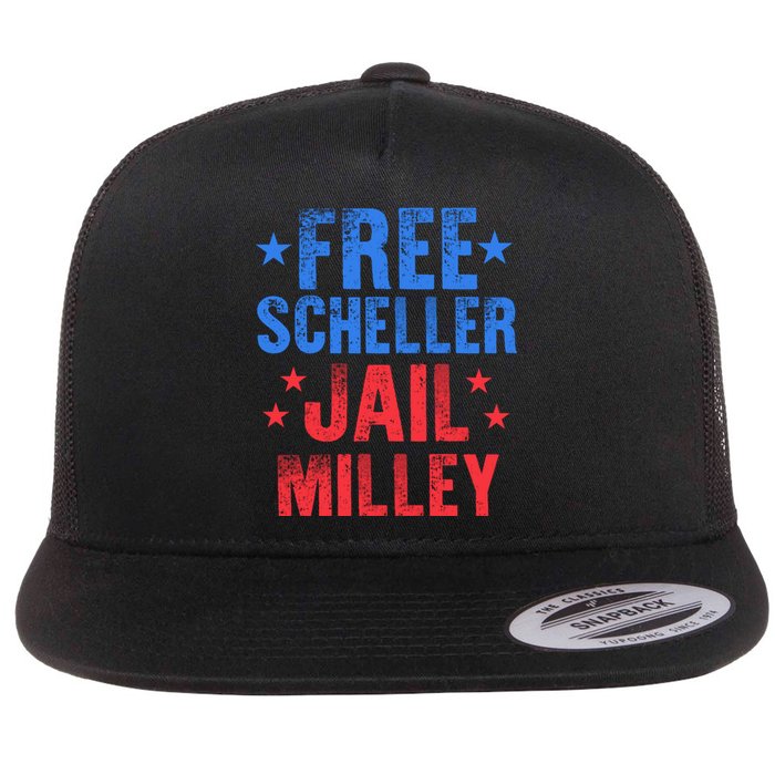 Free Stuart Scheller Jail Milley Flat Bill Trucker Hat