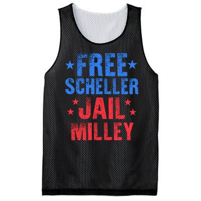 Free Stuart Scheller Jail Milley Mesh Reversible Basketball Jersey Tank