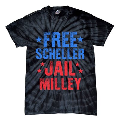 Free Stuart Scheller Jail Milley Tie-Dye T-Shirt