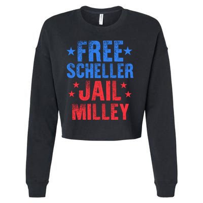 Free Stuart Scheller Jail Milley Cropped Pullover Crew