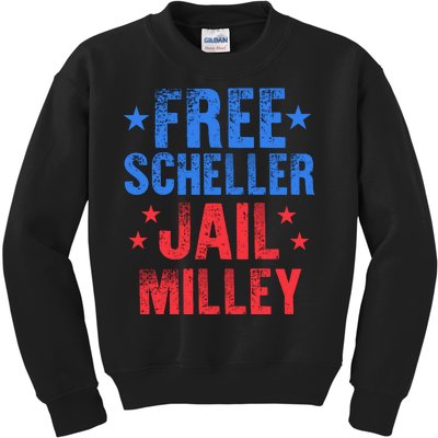 Free Stuart Scheller Jail Milley Kids Sweatshirt